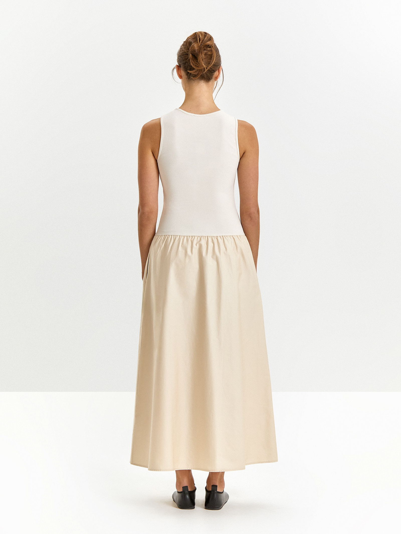 Платье макси из 100% хлопка